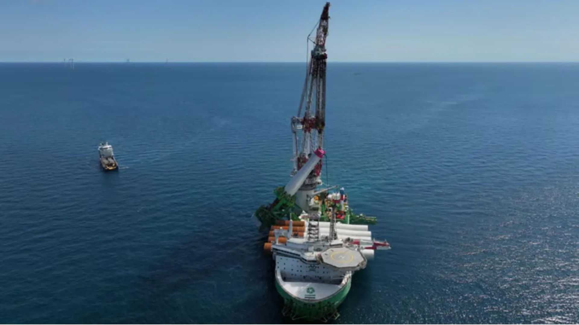 Parque eólico marino Nordlicht inicia fase de construcción