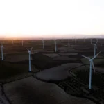 Parque eólico terrestre asociado a nuevos pedidos de Nordex en Estados Unidos.