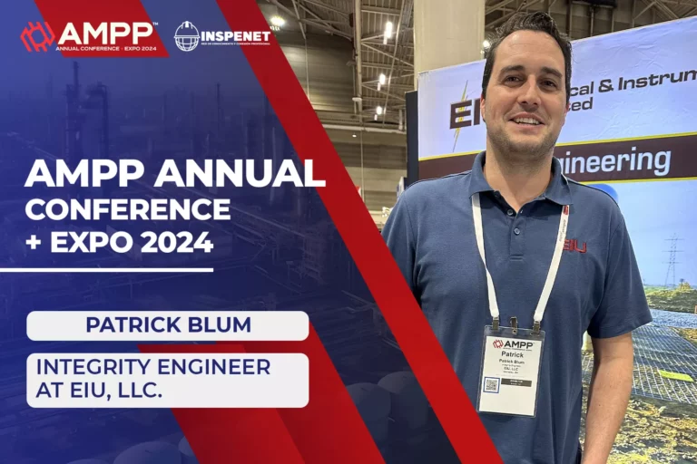 Patrick Blum from EIU LLC at AMPP 2024