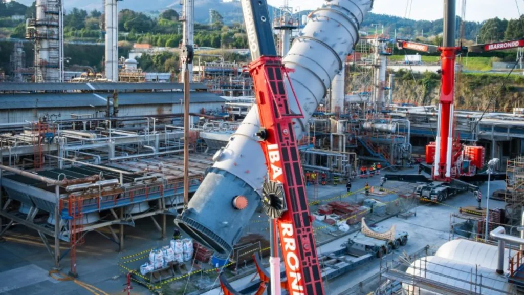 Petronor instala torre Preflash