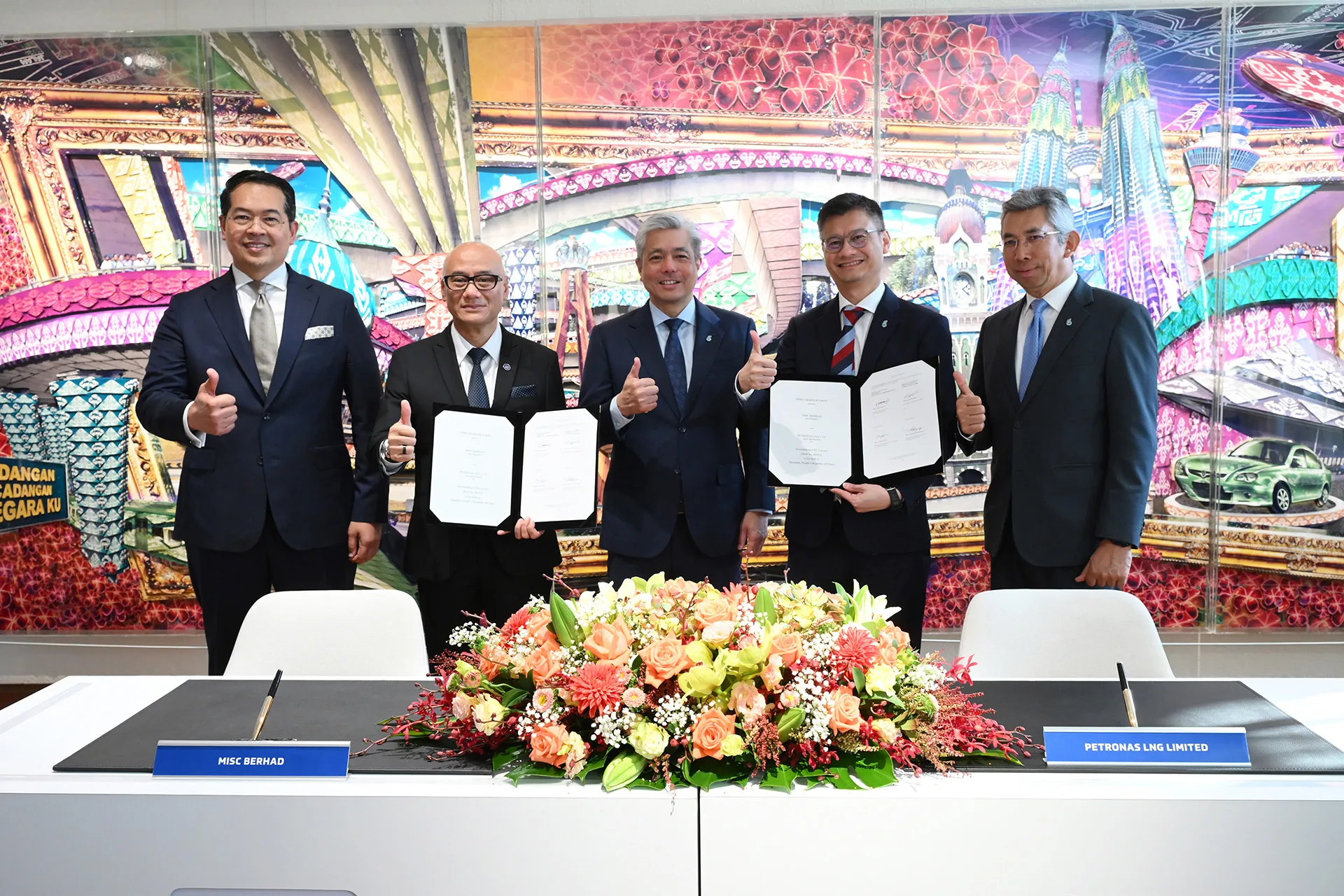 PETRONAS LNG and MISC seal agreement for five LNG carriers for 20 years