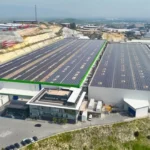 Planta de fabricación de palas eólicas de Nordex en Menemen, Turquía, destinada a producir componentes para turbinas terrestres de alta eficiencia.