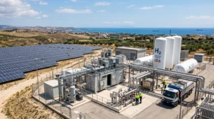 Planta de hidrógeno verde de Sicilia impulsa la descarbonización