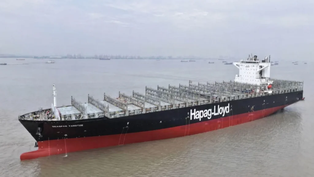 PrimeServ completa la conversión a metanol del buque Seaspan Yangtze para la flota de Hapag-Lloyd