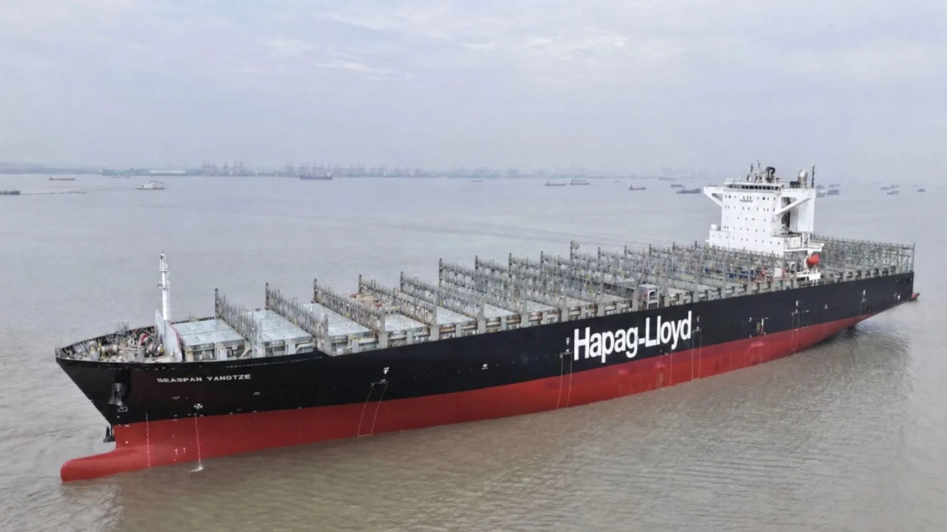 PrimeServ completa la conversión a metanol del buque Seaspan Yangtze para la flota de Hapag-Lloyd