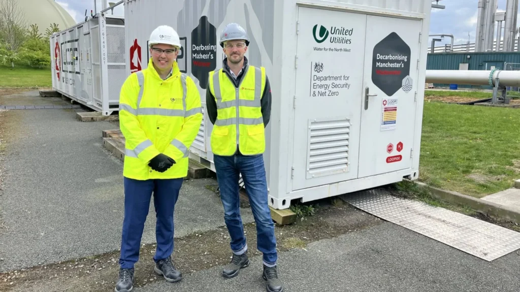 Clean hydrogen from wastewater in Manchester