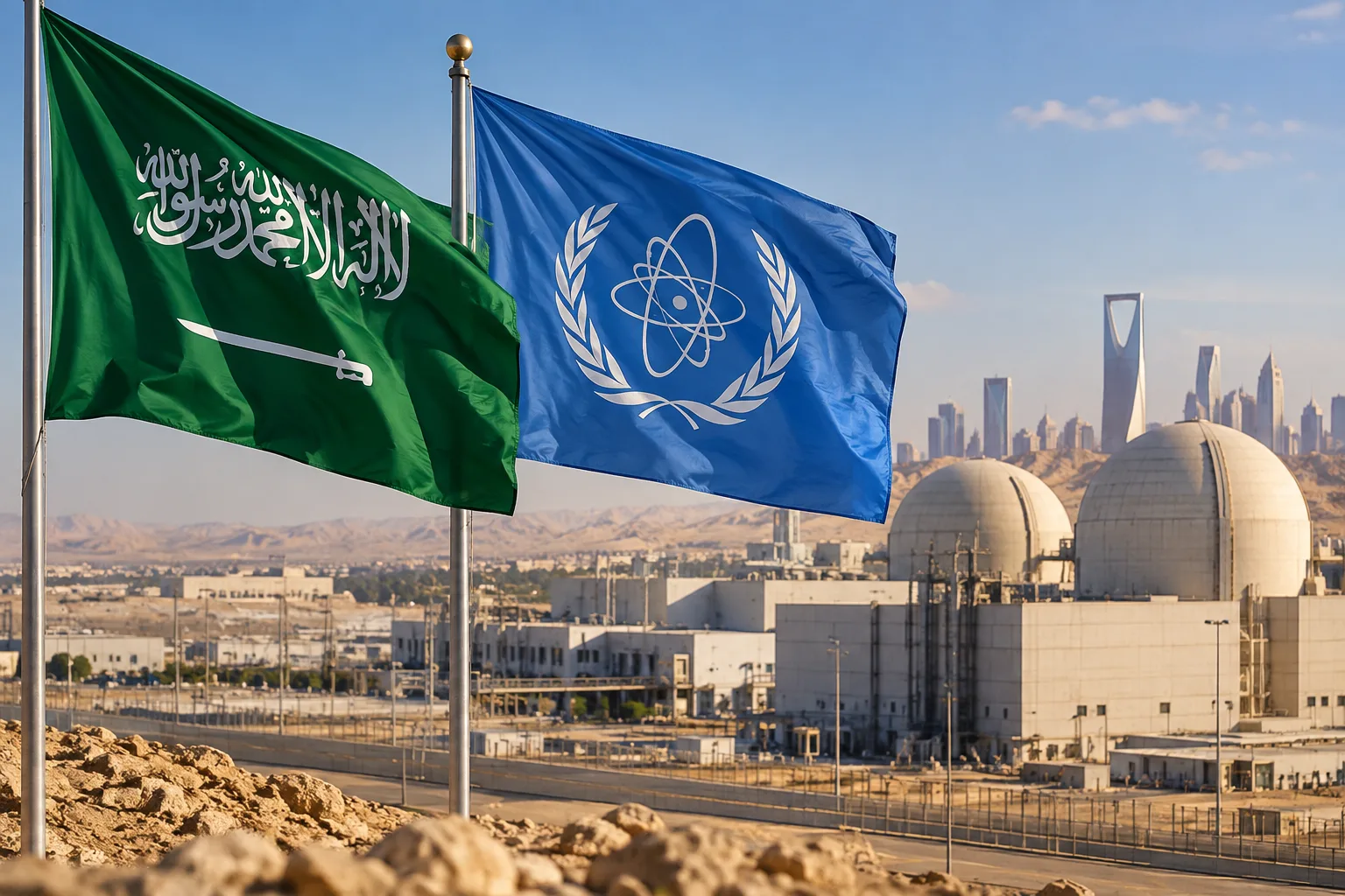 Programa nuclear de Arabia Saudita y supervisión del OIEA