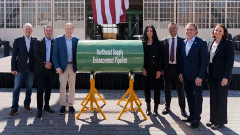 Proyecto NESE reforzará suministro de gas en el noreste de Estados Unidos