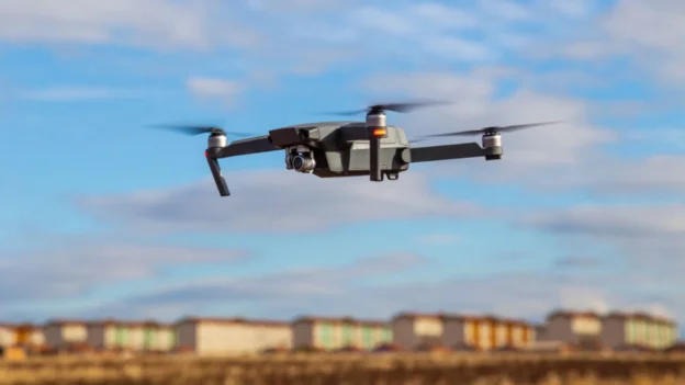Dron con pila de combustible
