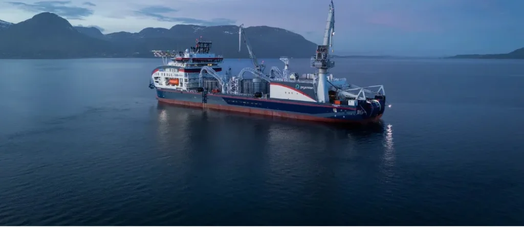 Prysmian adds a burial system to protect high-voltage subsea cables