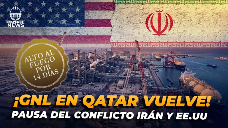 Planta de GNL en Qatar tras alto el fuego entre Irán y Estados Unidos que permite reactivar exportaciones.