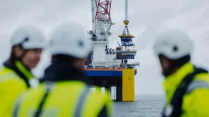 Foundation work completed for Denmark’s largest offshore wind farm