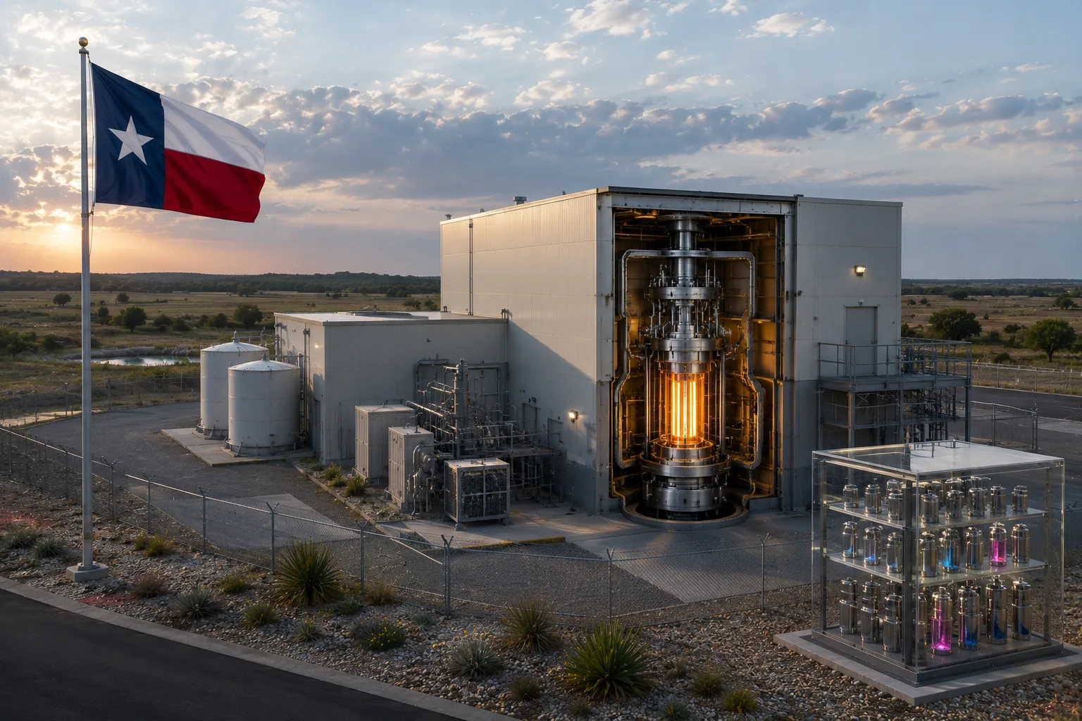 Reactor nuclear avanzado de Oklo autorizado para iniciar pruebas y avanzar hacia primera criticidad en Texas