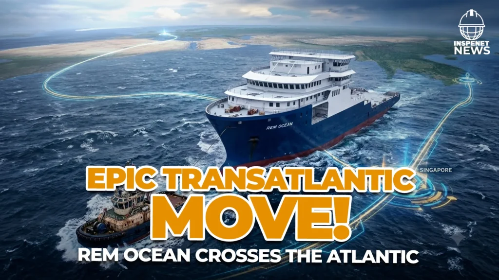 Rem Ocean begins its journey to Norway after completing its hull in Vietnam