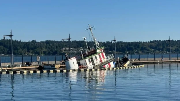 Remolcador Dominion se hunde en Bremerton
