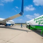 Producción de combustible para aviones