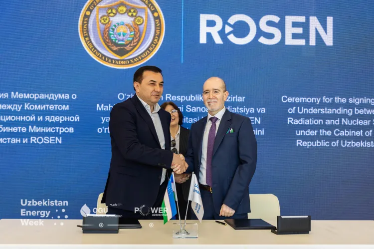 Uzbekistán y ROSEN colaborarán en seguridad industrial