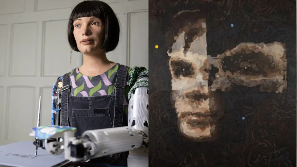 Retrato hecho por el robot Ai-Da se vende