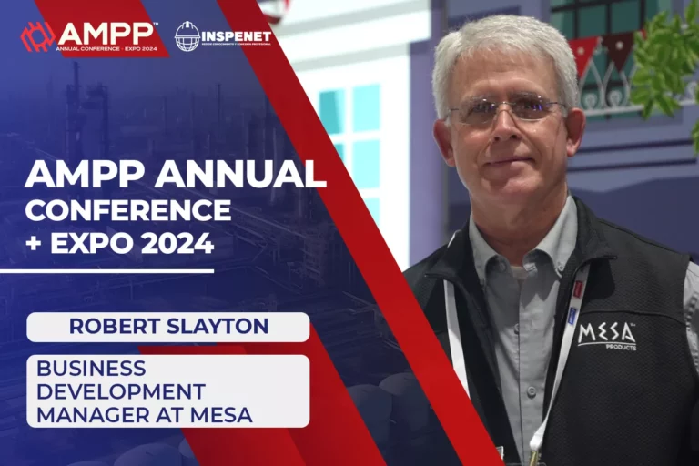 Robert Slayton from MESA at AMPP 2024