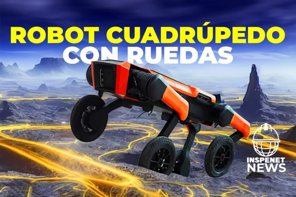 Cuadrúpedo robótico con ruedas revoluciona industria y logística
