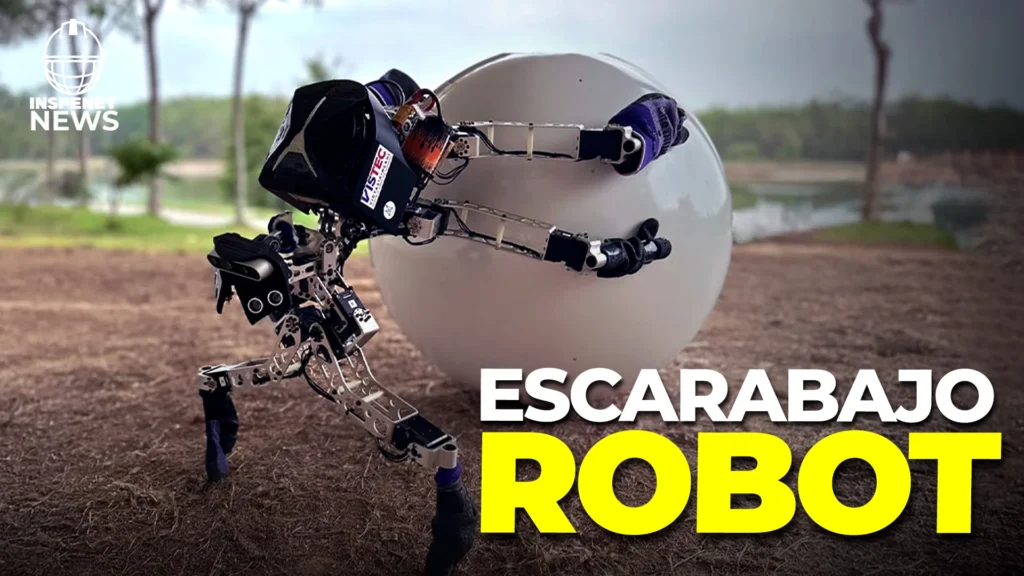 El Robot Escarabajo: Una visión donde la naturaleza inspira a la robótica