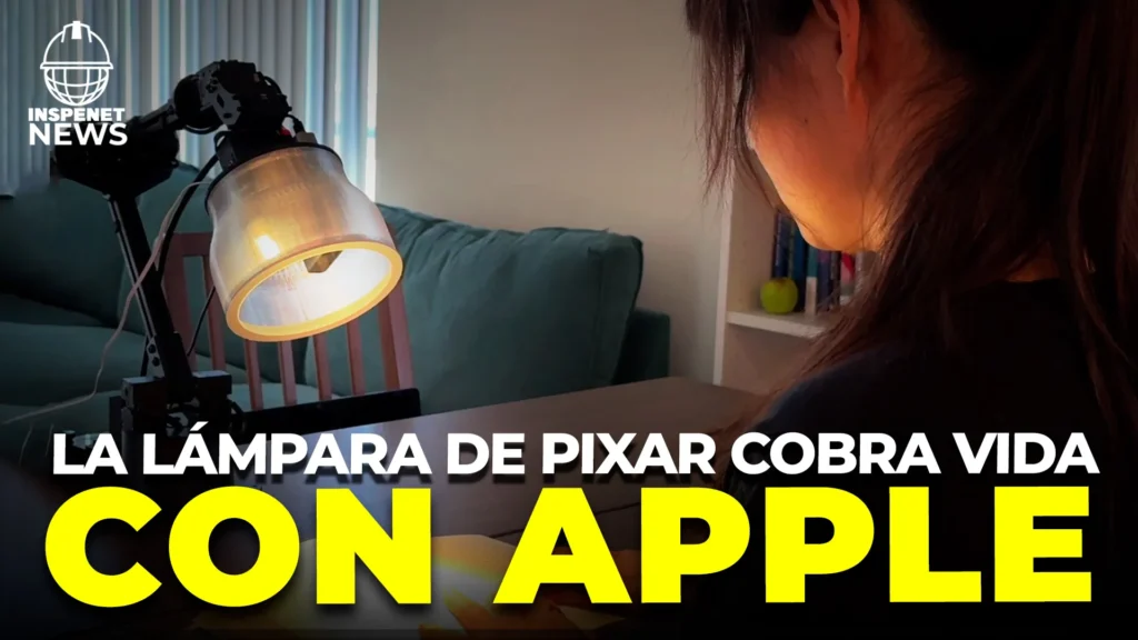 Apple lanza un robot con forma de lámpara y gestos expresivos