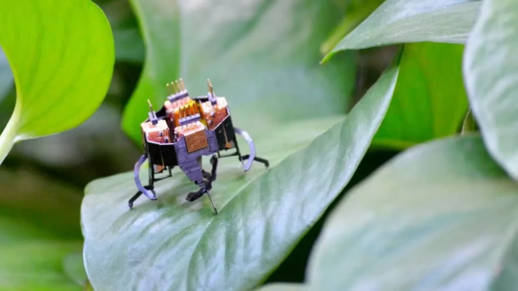 Robots diminutos inspeccionan maquinaria con extrema precisión