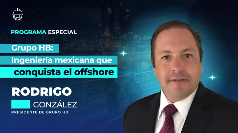 Rodrigo González de Grupo HB sobre ingeniería marítima offshore en México.