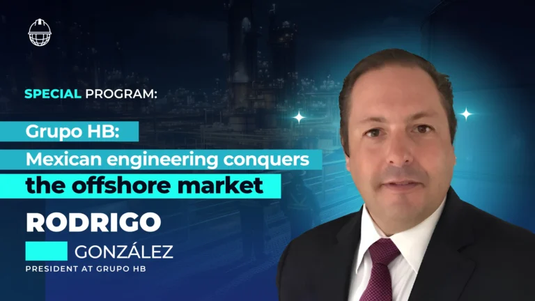 Rodrigo González from Grupo HB on offshore maritime engineering in Mexico.