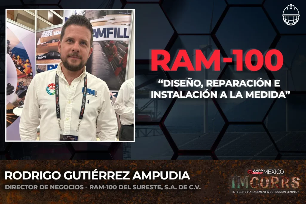 Rodrigo Gutiérrez Ampudia, Director de Negocios de Ram-100 del sureste, S.A. De C.V.