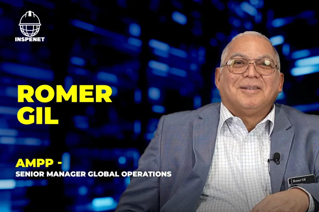Romer Gil, Senior Manager Global Operations at AMPP, discusses the future of corrosion control