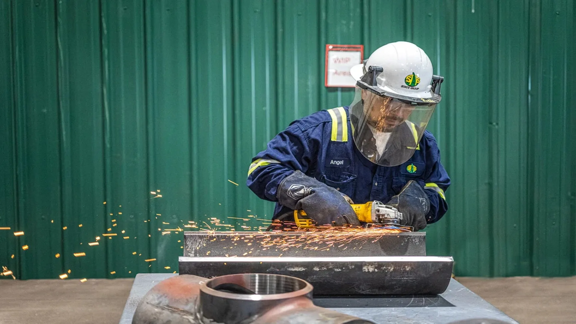 STATS Group promueve la fabricación de componentes para tuberías en la nueva planta industrial de Texas.