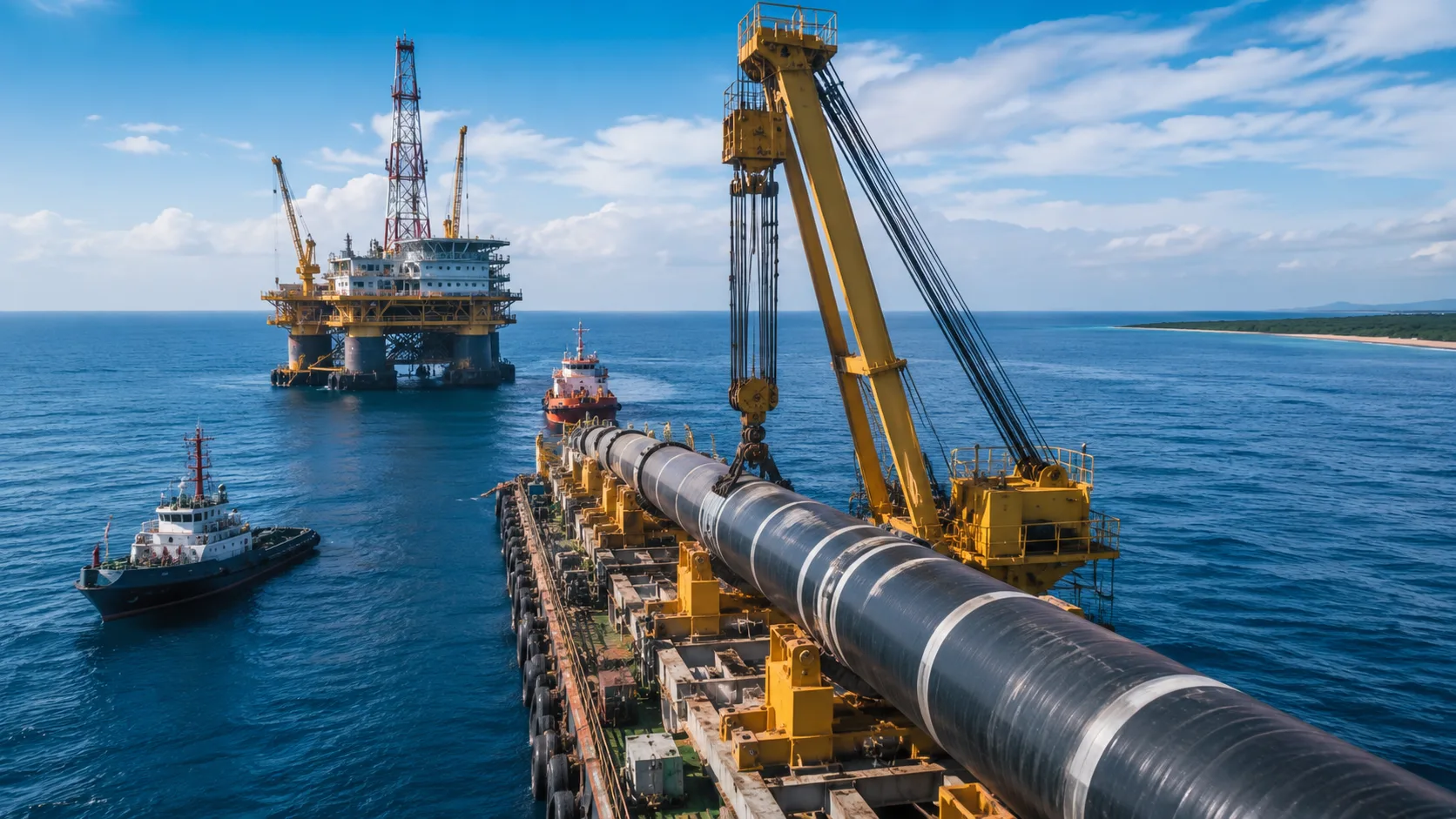Rovuma LNG y tuberías offshore para el proyecto de gas en Mozambique
