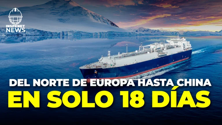 ¡18 días! Buque de GNL Eduard Toll completa viaje récord por Ruta del Ártico hasta China.