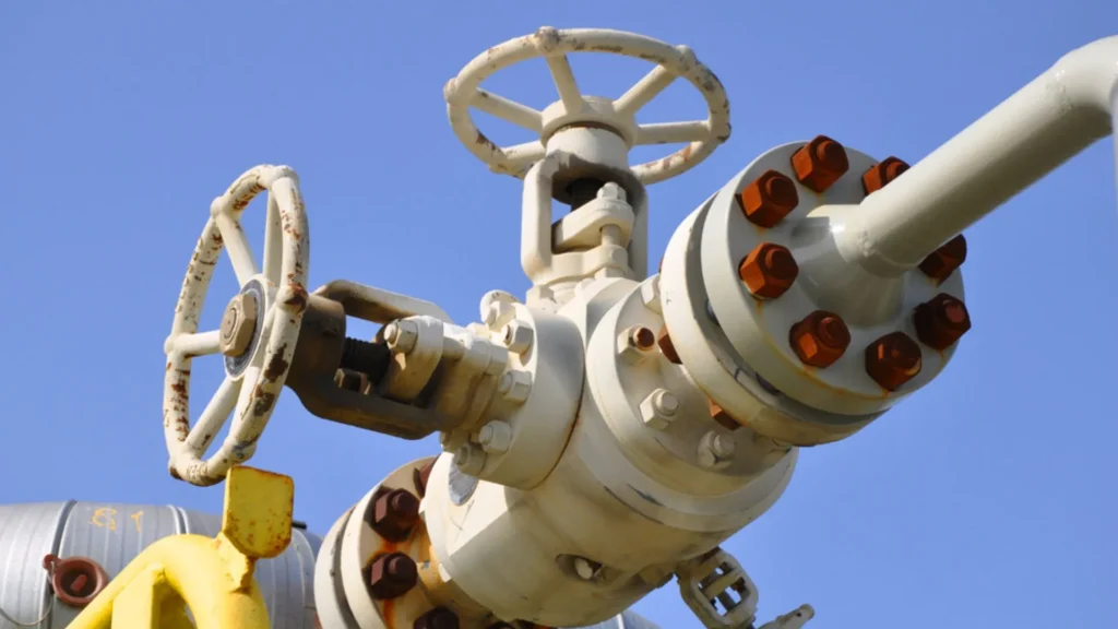 La construcción de planta de gas natural
