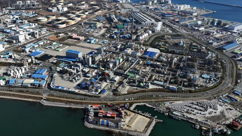 Centro de reciclaje de plásticos en Ulsan