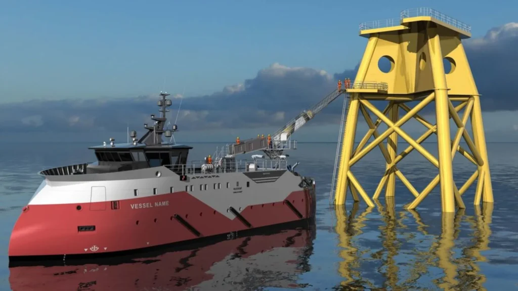 El SX250 de Ulstein optimiza logística eólica