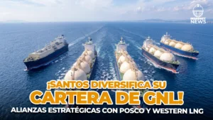 Santos amplía su cartera de GNL con nuevos acuerdos en Asia