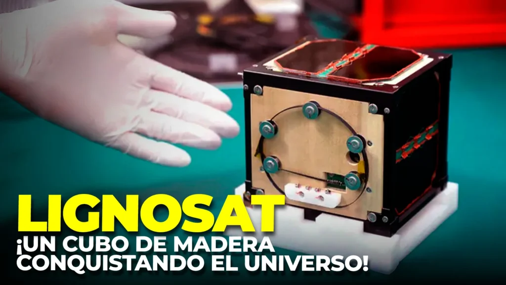 ¡Madera en el espacio! Japón lanza el primer satélite de madera al mundo
