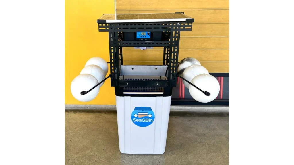SeaGBin automates trash collection