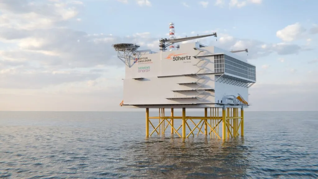 Siemens Energy construirá plataforma HVDC de 2 GW en Alemania