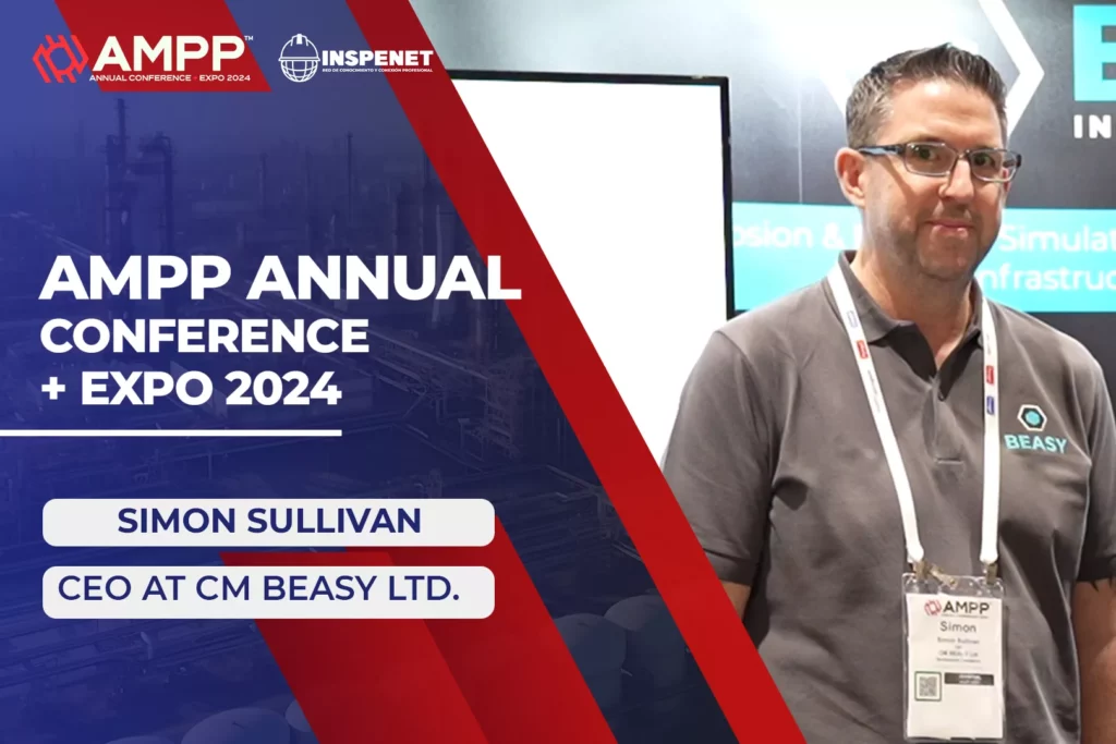 Simon Sullivan CEO Beasy at AMPP 2024