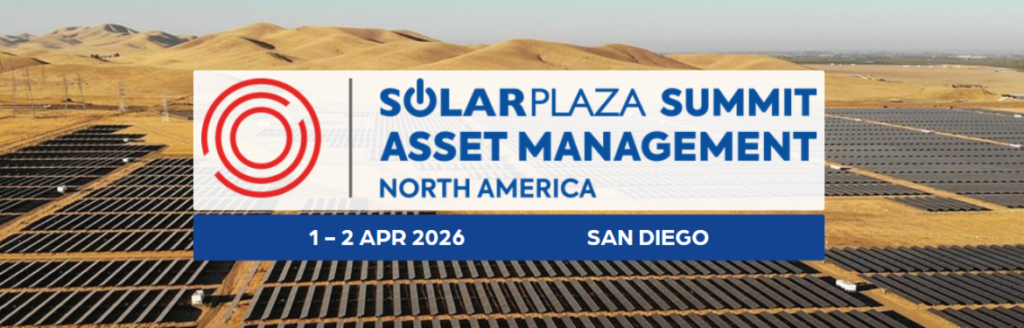 Solarplaza Summit Series 2026: Asset Management North America in San Diego (April 1-2)