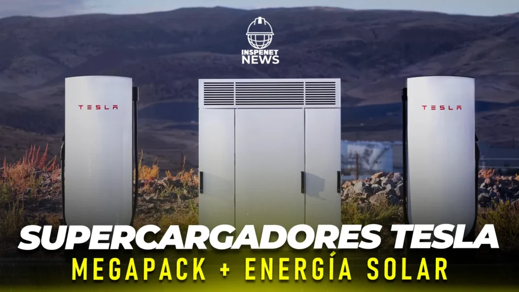 Tesla pone en marcha el supercargador más grande del mundo