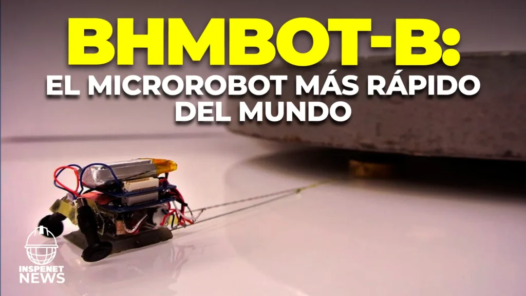 Microrobot BHMbot-B: el robot que supera a las cucarachas en rapidez y agilidad