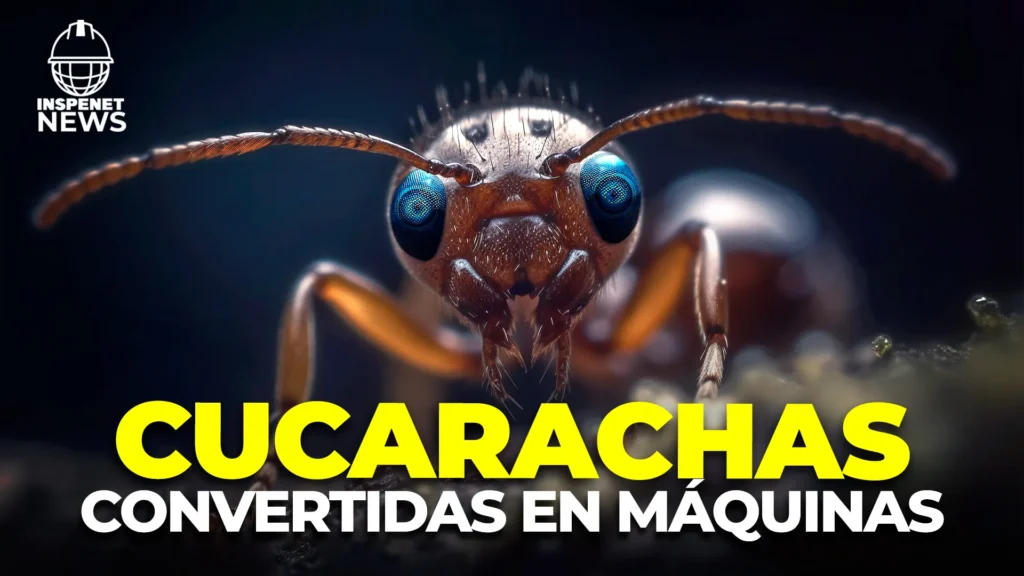 Máquina crea cucarachas cyborg para rescates y monitoreo ambiental en solo 68 segundos