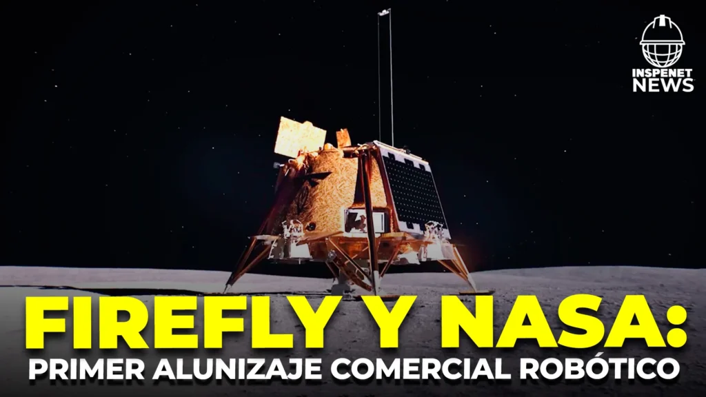 El módulo lunar Blue Ghost se prepara para su alunizaje en la Luna