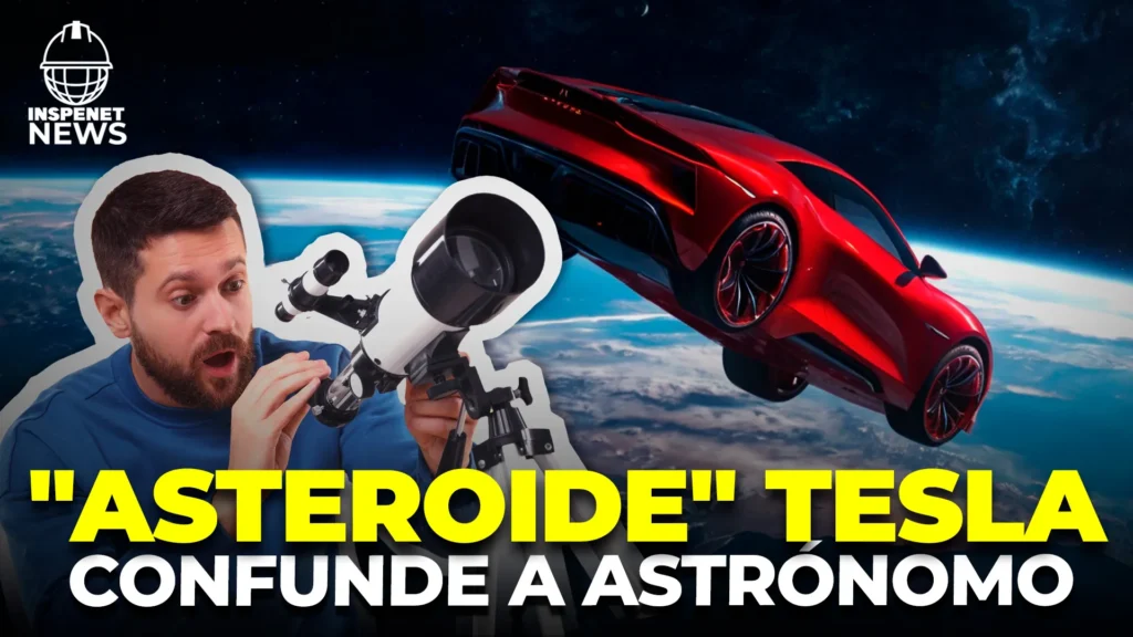 Astrónomo detecta un asteroide falso que resulta ser el Tesla de Elon Musk