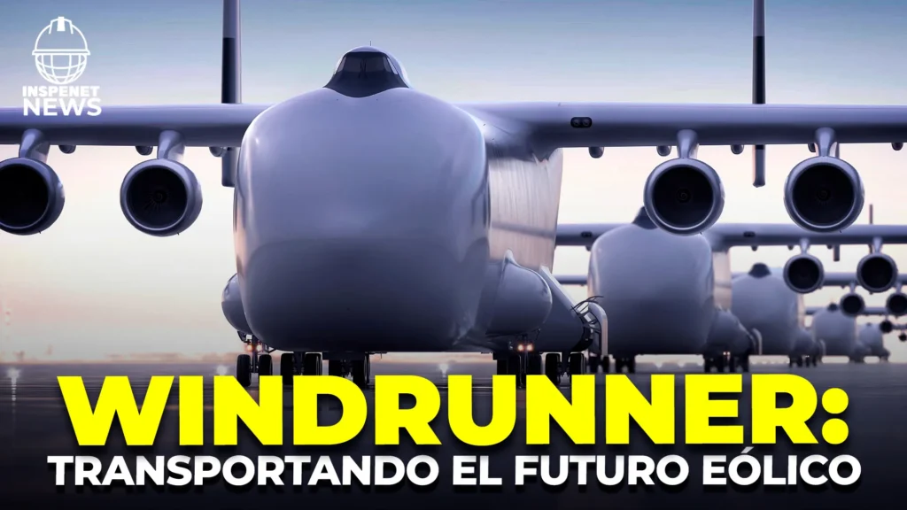 WindRunner: el avión más grande del mundo para el transporte de turbinas eólicas