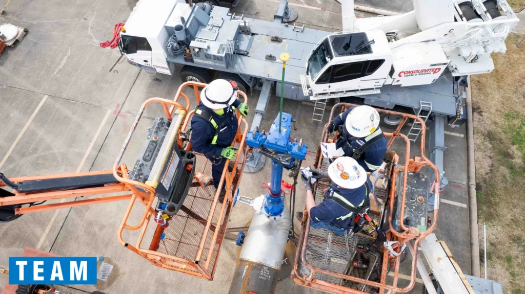 TEAM Alvin Hot Tap Mock-up Allstream Energy Partners